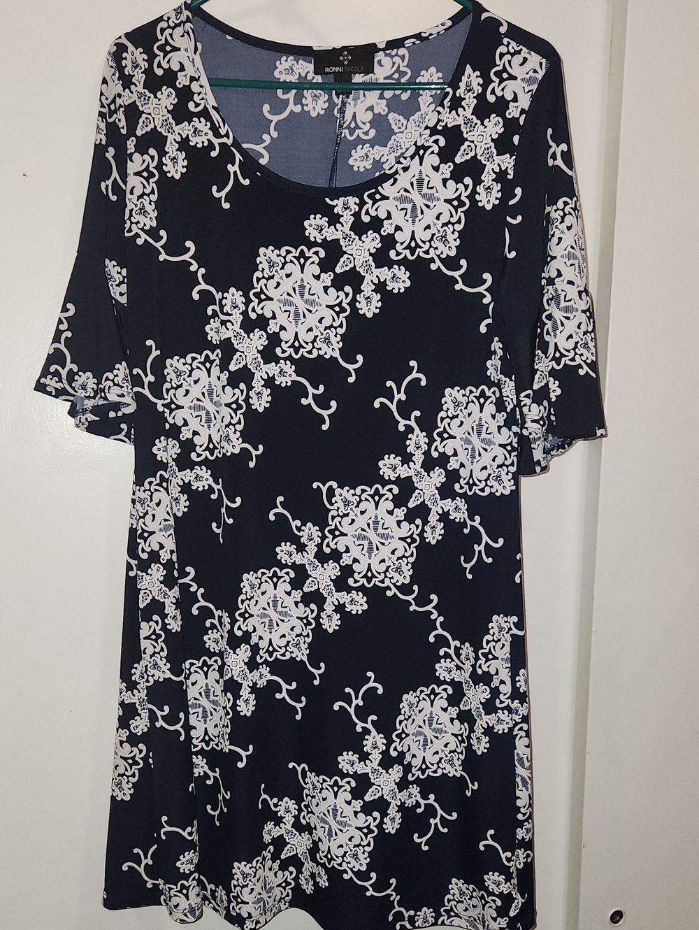 Black & White Mini Dress